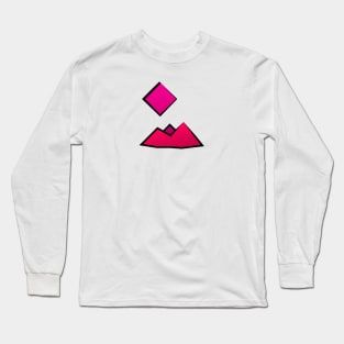 Mars moutain Long Sleeve T-Shirt